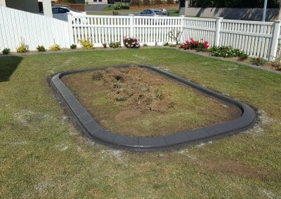Concrete Garden Edging